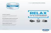 FORD CREDIT EXTENDED SERVICE PLAN GENUINE PARTS · The Right Choice. Ford Certified Pre-Owned. Before you hit the road in a Certified Pre-Owned Ford vehicle, we put every car, truck,