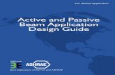 Global Guide for Designing Chilled-Beam Systems · Global Guide for Designing Chilled-Beam Systems The Active and Passive Beam Application Design Guide is the result of collaboration