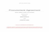 Procurement Agreement - MIMOS€¦ · referred to as “OSHA”) and the Factory & Machinery Act 1967 (hereinafter referred to as “FMA”). The Contractor shall at all times be