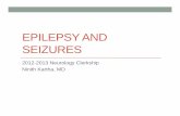 EPILEPSY AND SEIZURES - Loyola University Chicago• Surgery • Removal of epileptic focus • Mostly for patients with temporal lobe seizures • Possibility of a 70% chance of cure!!