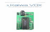 AquesClick User Manual v1.0 rev0 - Eurorack …AquesClick User Manual v1.0 rev0 1 Short description Kaiwa Vox is text-to-speech add-on board with a Japanese robotic voice. It just