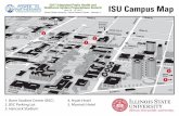 ISU Campus Map - Illinois State University · 2017-09-15 · ISU Campus Map 4 5 1. Bone Student Center (BSC) 2. BSC Parking Lot 3. Hancock Stadium 4. Hyatt Hotel 5. Marriott Hotel