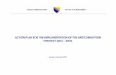 ACTION PLAN FOR THE IMPLEMENTATION OF THE ANTICORRUPTION STRATEGY …rai-see.org/wp-content/uploads/2015/08/Action-Plan-for... · 2019-05-26 · bosna i hercegovina БОСНА И