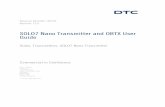SOLO7 Nano Transmitter and OBTX User Guide Products/Transmitters/D1600...SOLO7 Nano Transmitter and OBTX User Guide Commercial in Confidence Video, Transmitters, SOLO7 Nano Transmitter