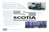 GE Measurement & Control PanaFlow Z3 Ultrasonic Flow Meter ... Measurement & Control PanaFlow Z3 Ultrasonic