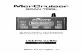 Merc manual v5 - rinda.com · At the date of publication of this manual, the MerCruiser Scan Tool is compatible with 1993 and newer GM Marine EFI systems being used by a variety of