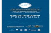 SEMPOZYUM PROGRAMI SYMPOSIUM PROGRAM · international symposium of propontis and the surrounding cultures 15-19 october 2018 bİga - Çanakkale / turkey sempozyum programi