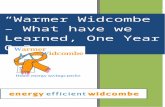 “Warmer Widcombe” – What have we Learned, One …api.ning.com/.../WarmerWidcombeReportv9.docx · Web view“Warmer Widcombe” – What have we Learned, One Year On? About This