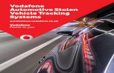 Vodafone Automotive Stolen Vehicle Tracking …...Vodafone Protect & Connect 6 offers stolen vehicle tracking with pan European coverage* as standard, and is recognised by major insurers
