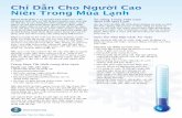 Cold Weather Tips for Older Adults Flier Vietnamese...Cold Weather Tips for Older Adults Än U6ng Trong Thði Gian Thði Tiêt Quá L?nh Än các büa än day dú chat dinh duðng