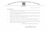 NOTICE - Chhattisgarh High Courtcghighcourt.nic.in/causelists/050914.pdfNOTICE Bilaspur, Dt. 03/09/2014 On 05/09/2014 1. Division Bench-I comprising Hon'ble The Chief Justice & Hon'ble