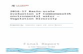 2016–17 Basin-scale evaluation of Commonwealth ... · Web view2016–17 Basin-scale evaluation of Commonwealth environmental water — Biodiversity (2018) is licensed by the Commonwealth