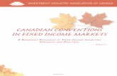 CANADIAN CONVENTIONS IN FIXED INCOME canadian conventions in fixed income markets a r eference d ocument