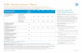 AT&T Mobile Select SM...AT&T Mobile Select SM Plans Get talk, text and ﬂ exible pooled data for your Corporate Responsibility Users Connect your employees with AT&T Mobile Select