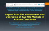 Urgent Post Fire Assessment and Upgrading of Two Old ...qualitycontrolme.com/Quality2017/presentations/Day2/Sami.pdfThe 5th Annual Quality Assurance for Sustainable Construction Materials