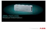 ABB i-bus KNX Room Controller Product Information · The Room Controller also functions without KNX bus availability. An invaluable advantage when refurbishing a building on a room
