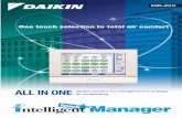 Brochure - Daikin India studies/I-Touch... · intelligent touch Manager is an advanced multi-zone controller that provides the most cost-effective way to control and ... BACnet connection