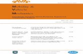 M V M M - ФИНК · 2017-06-26 · MVM – International Journal for Vehicle Mechanics, Engines and Transportation Systems NOTIFICATION TO AUTHORS The Journal MVM publishes original