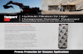 Proven Protection for Komatsu Applications · several newly released filters specifically for Komatsu®. These Fleetguard filters meet or exceed the equipment OEM specifications and