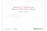 What's New in Mastercam 2020 · TABLEOFCONTENTS Introduction 9 ReleaseHighlights 9 MastersofCAM™ 9 OpenCLWarning 9 MastercamResources 10 ContactUs 10 GeneralEnhancements 11 AnalyzeEnhancements