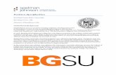 Position Specification - Spelman Johnson · Position Specification Bowling Green State University Bowling Green, OH Director of Residence Life Institutional Background Established