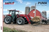 SERIES TRACTORS - CNH Industrial · CAB SUSPENSION. Optional Puma cab suspension packages offer superior operator comfort on the road and in the field by reducing shock loads to the