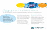 Neurotransmitter Transporter Uptake Assay Kit | Molecular Devices · 2020-01-09 · The Neurotransmitter Transporter Uptake Assay Kit, with its homogeneous assay protocol, makes this