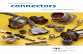 Specialty Connectors Brochure - API Tech · API Technologies offers custom circular connectors in EMI filtered or unfiltered styles, including MIL-DTL-55116, -83723, -24308, -26482