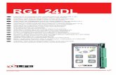 RG1 24DL - As-Torantriebe Shop · 2014-07-17 · 3dp 079 0000 - 12/2008 rg1 24dl centrale di comando per automazioni ad un motore a 24v istruzioni e avvertenze per l`installazione,