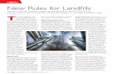 LANDFILL New rules for Landfills - SCS Engineers...plan to create additional NMOC and meth-ane reductions from landfills nationally. Other Key Components Treatment Definition. The