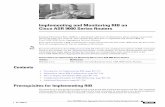 Implementing and Monitoring RIB on Cisco ASR 9000 Series ... · Implementing and Monitoring RIB on Cisco ASR 9000 Series Routers Information About RIB Configuration RC-316 Cisco ASR