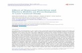 Effect of Maternal Nutrition and Dietary Habits on ...Preeclampsia, Hypertension, MUAC, Anemia 1. Introduction Preeclampsia is defined as hypertension accompanied by proteinuria first