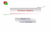 Boolean Algebra - Computer Systems & Reliable SoC Lab.soc.yonsei.ac.kr/class/material/CAD_testing/Boolean... · 2017-03-06 · CS&RSOC YONSEI UNIVERSITY 37 Well-Ordered Partial Orders