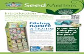 Giving nature a home - mr-fothergills-trade.comimportance of the RSPB’s “give nature a home” campaign, we are giving you the chance to win a fully stocked display stand of our