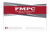 AAFP Foundation FMPC Awards Booklet · The Family Medicine Philanthropic Consortium (FMPC) is a collaborative program of the American Academy of Family Physicians Foundation and the