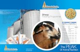 About Pinnacle Feeds Ltd. - WordPress.com · Be vigilant; look out for pregnancy toxemia and hypocalcaemia, especially if ewes are in poor condition. Call your veterinarian if a problem