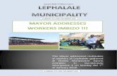 st Edition Issue 1 - Lephalale Municipality 2018.pdf · 2018-02-28 · January 2018 1st Edition Issue 1 A VIBRANT CITY AND THE ENERGY HUB Lephalale Local Municipality held its first