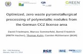 Optimized, zero waste pyrometallurgical processing of … · 2019-01-07 · ISA - IOM Workshop, Warsaw, Sept 3-5, 2018 Optimized, zero waste pyrometallurgical processing of polymetallic