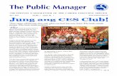 The Public Manager - cesboard.gov.ph (old)/Public Documents... · THE PUBLIC MANAGER 3 The Career Executive Service Board successfully concluded the special CES Written Examination
