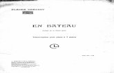 U · CLt\UDE DEBUSSY e:Euvres pour le Piano Piano a 2 matns . ARABESQUE No 1. N° 2. En recueil EN BATEAU (extrait de la Petite Suite), transcription E.STAMPES I. Pagodes ...