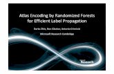 Atlas Encoding by Randomized Forests for Label · Atlas Forest: Atlas Encoding by Randomized Forests for Efficient Label Propagation 10 Training: Testing on Intensity Image approximates