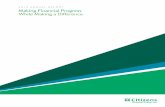 2015 ANNUAL REPORT Making Financial Progress While Making .../media/Files/C/CitizensBank-IR/reports-and... · Making Financial Progress While Making a Difference 2015 ANNUAL REPORT