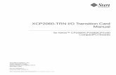XCP2060-TRN I/O Transition Card Manual · Sun Microsystems, Inc. 4150 Network Circle Santa Clara, CA 95054 U.S.A. 650-960-1300 Send comments about this document to: docfeedback@sun.com