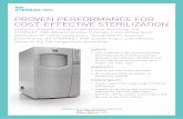 Proven Performance for cost-effective sterilization...Proven Performance for cost-effective sterilization ... * Please refer to the STERRAD 100S Sterilization System User’s Guide
