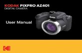 User Manual - KODAK PIXPRO · 2019-02-07 · 2 3 About this Manual Thank you for purchasing this KODAK PIXPRO Digital Camera. Please read this manual carefully and keep it in a safe