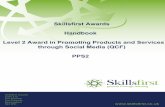 Skillsfirst Awards Handbook Level 2 Award in Promoting ... · PPS2 V1.1 08072015 3 Access to assessment Skillsfirst Awards is committed to guaranteeing all learners are treated fairly