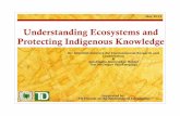 Understanding Ecosystems and Protecting Indigenous Knowledg 2016-01-02آ  Understanding Ecosystems and