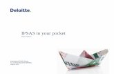 IPSAS in your pocket...IAS 14 IPSAS 19 Provisions, Contingent Liabilities and Contingent Assets IAS 37 IPSAS 20 Related Party Disclosures IAS 24 IPSAS 21 Impairment of Non-Cash-Generating