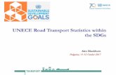 UNECE Road Transport Statistics within the SDGs · • 11.2.1 Proportion of the population that has convenient access to public transport, by sex, age and persons with disabilities