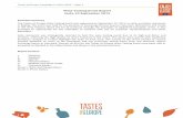 Wine Tasting Event Report Isola, 23 September 2015 · 2016-11-23 · Tastes of Europe campaign in China 2015 – Page 1 Wine Tasting Event Report Isola, 23 September 2015 Executive